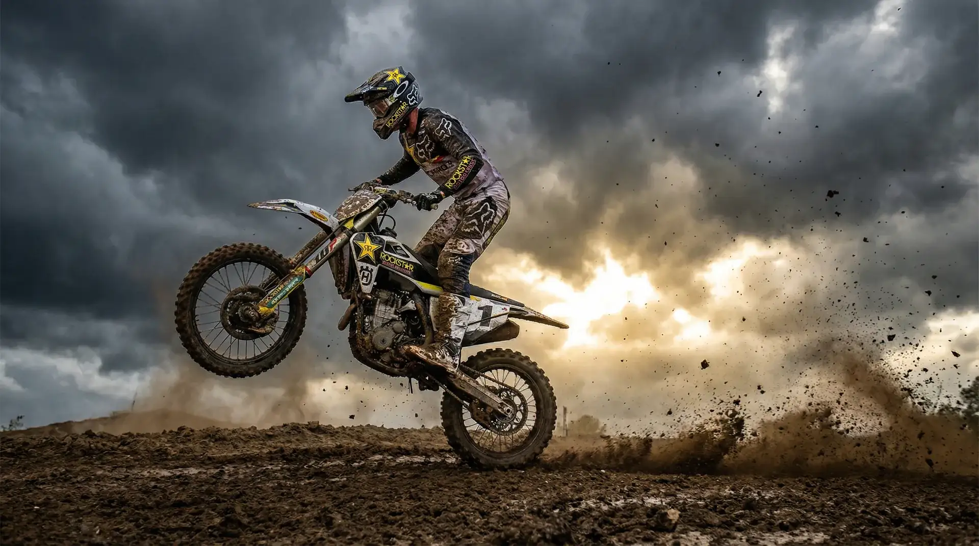 越野摩托选手挑战赛 - 打飞机 PK对决